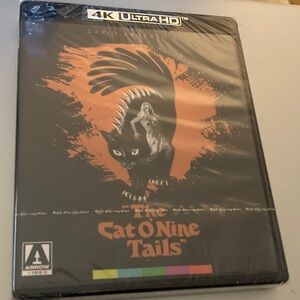 The cat o nine tails arrow video horror 4k bluray resealed